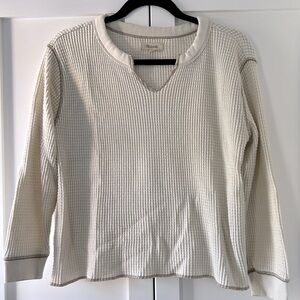 Madewell Thermal Long Sleeve Top